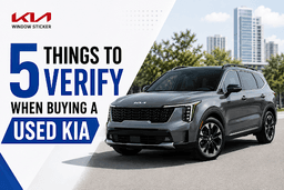 5 Things to Verify When Buying a Used Kia