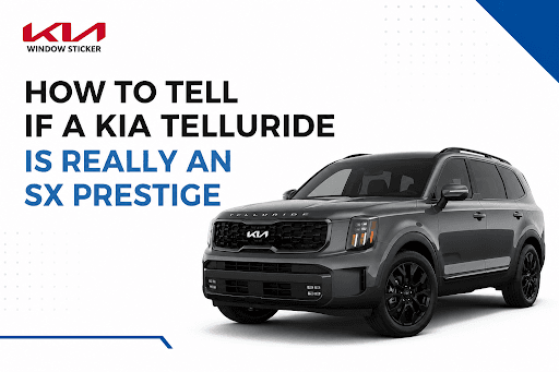 How to Tell if a Kia Telluride Is Really an SX Prestige